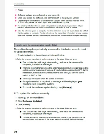 subaru solterra 2023-2024 navigation & multimedia manual (jdm)